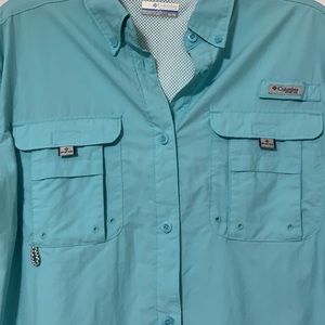 Columbia PFG Long Sleeve Button Down
